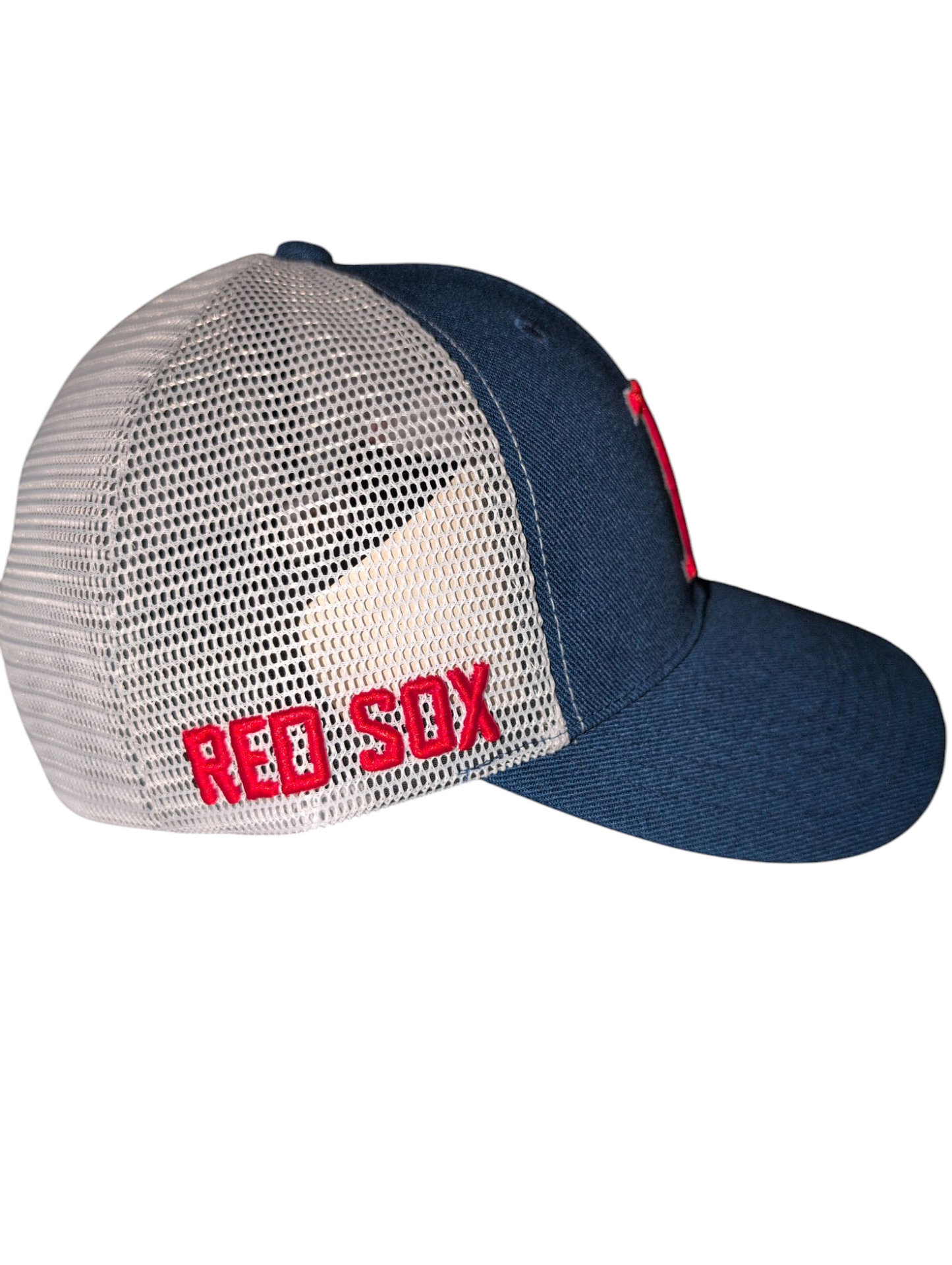 Red Sox Navy Mesh Baseball Cap