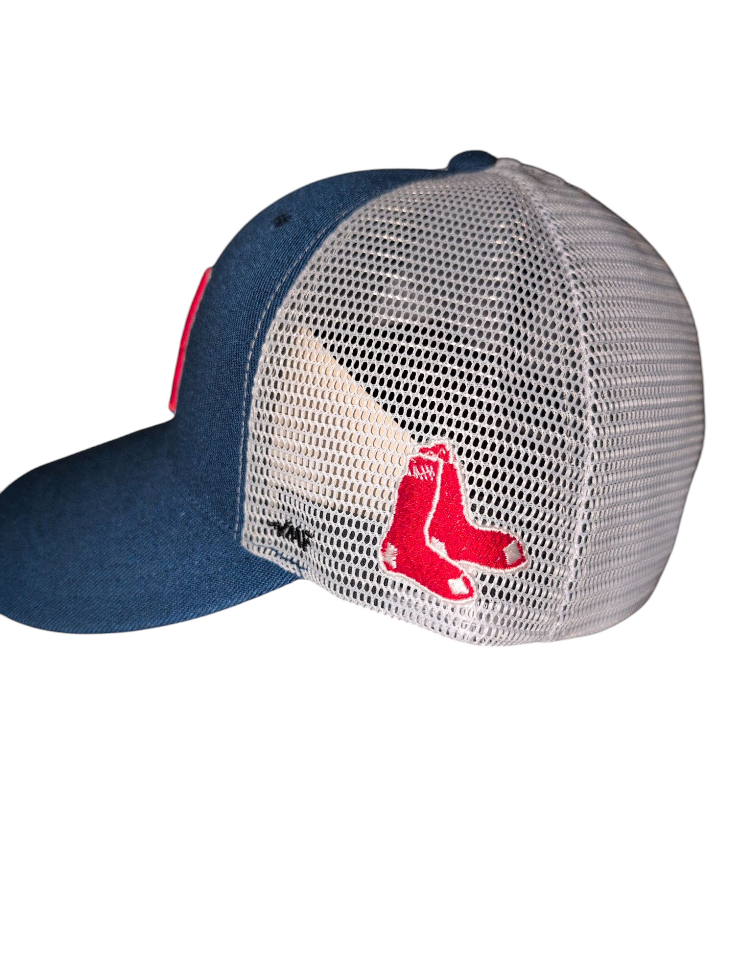Red Sox Navy Mesh Baseball Cap