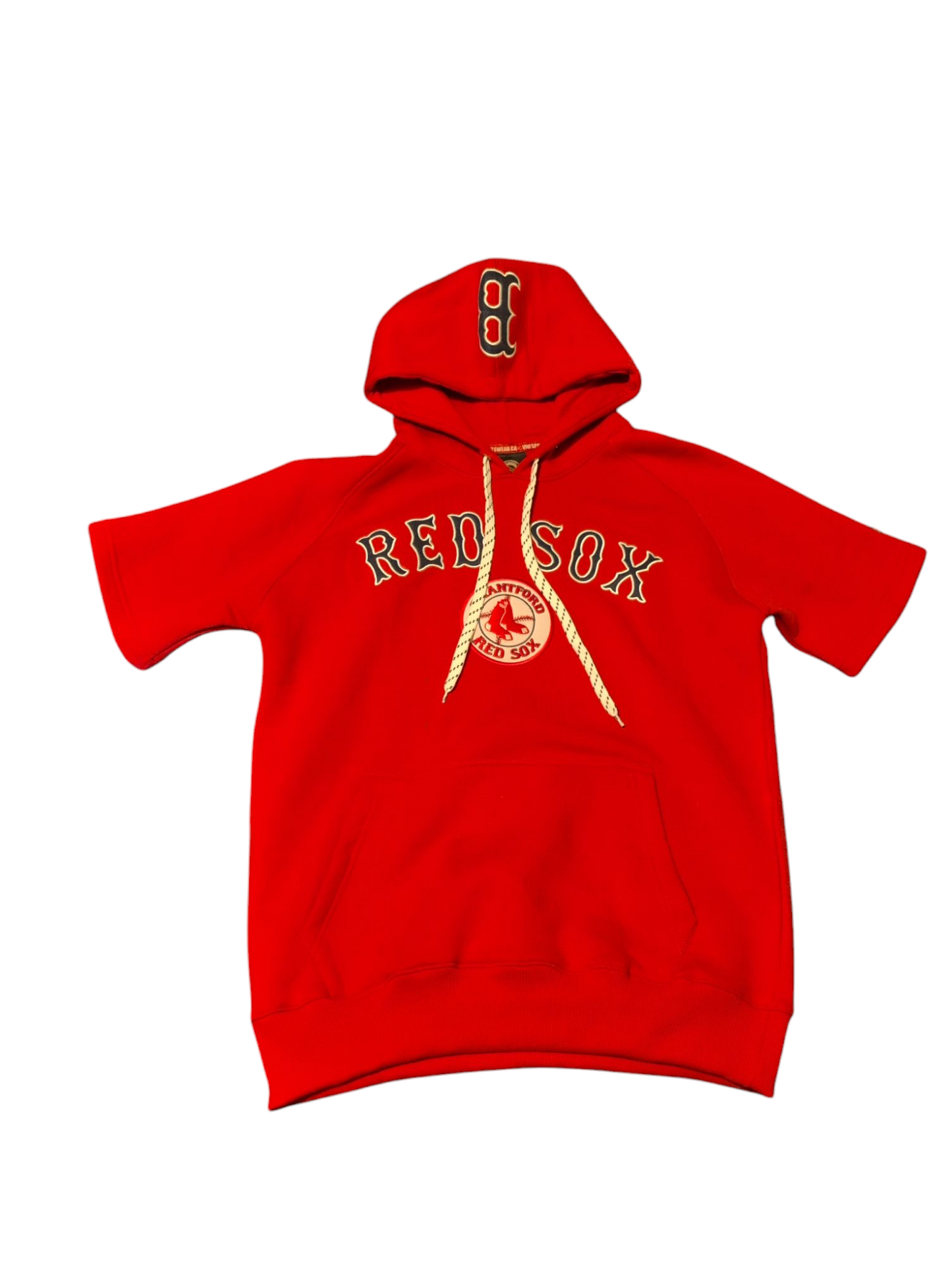 Red Sox 1/2 Sleeve Red Woman's Hoodie